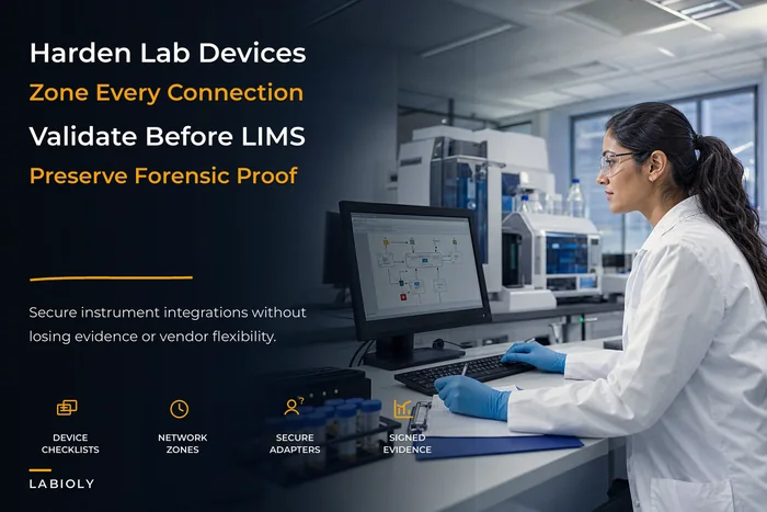 Lab Cybersecurity and Device Hardening for Secure Integrations