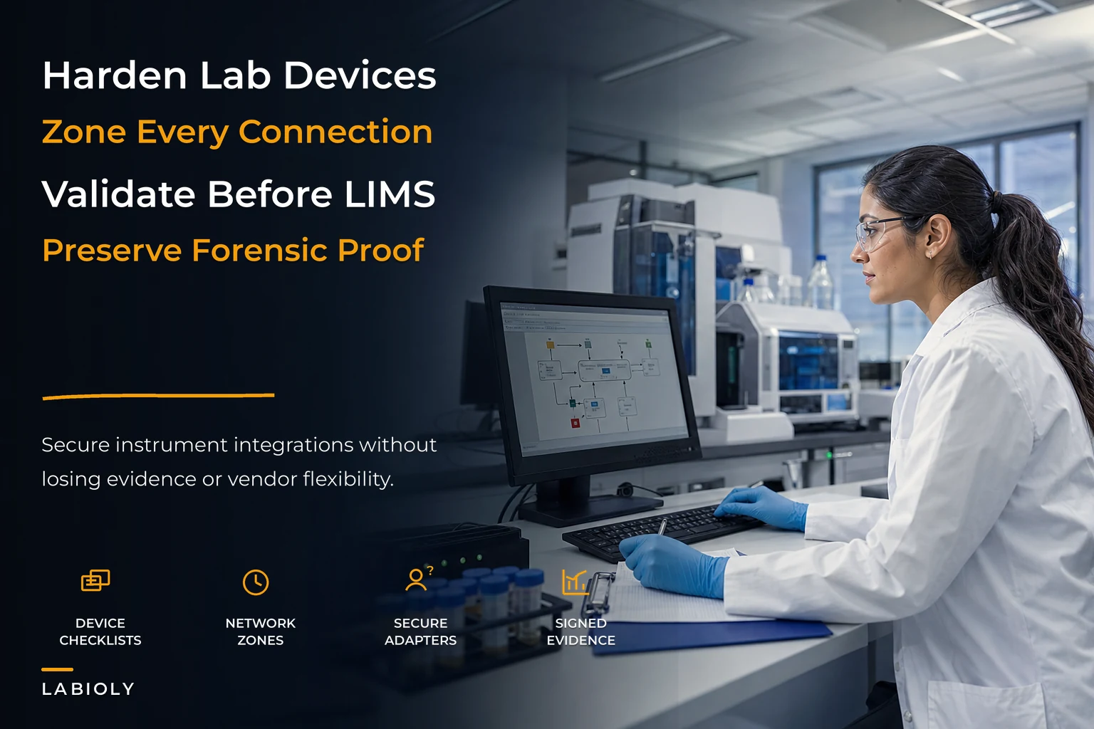 Lab Cybersecurity and Device Hardening for Secure Integrations