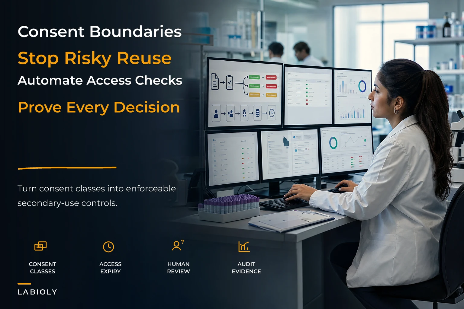Operational Data Ethics for Labs: Consent Boundaries and Secondary-Use Controls