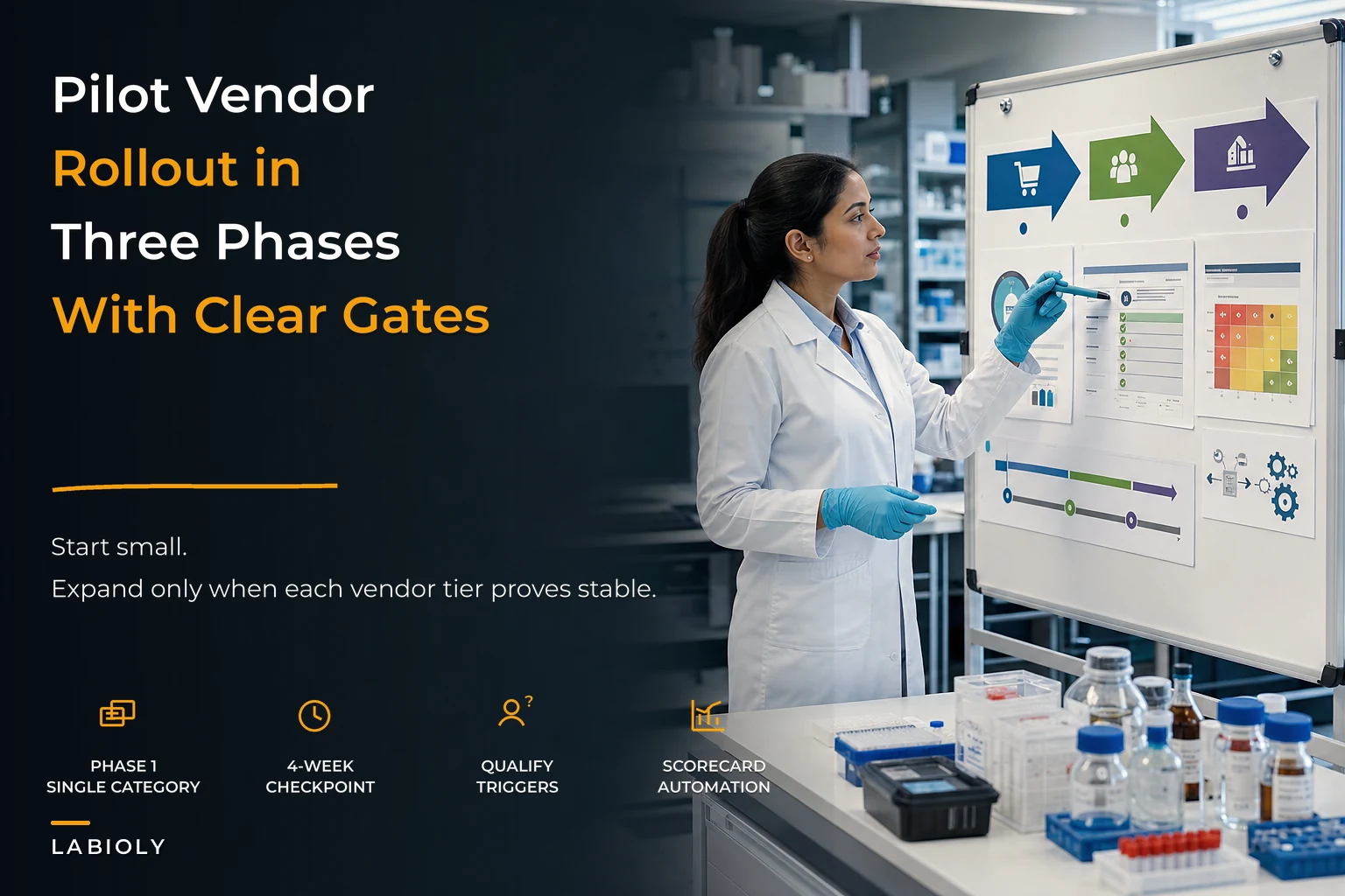 Procurement and Vendor Governance for Critical Lab Supplies: SLA, Critical-Spare and Risk-Based Scorecards