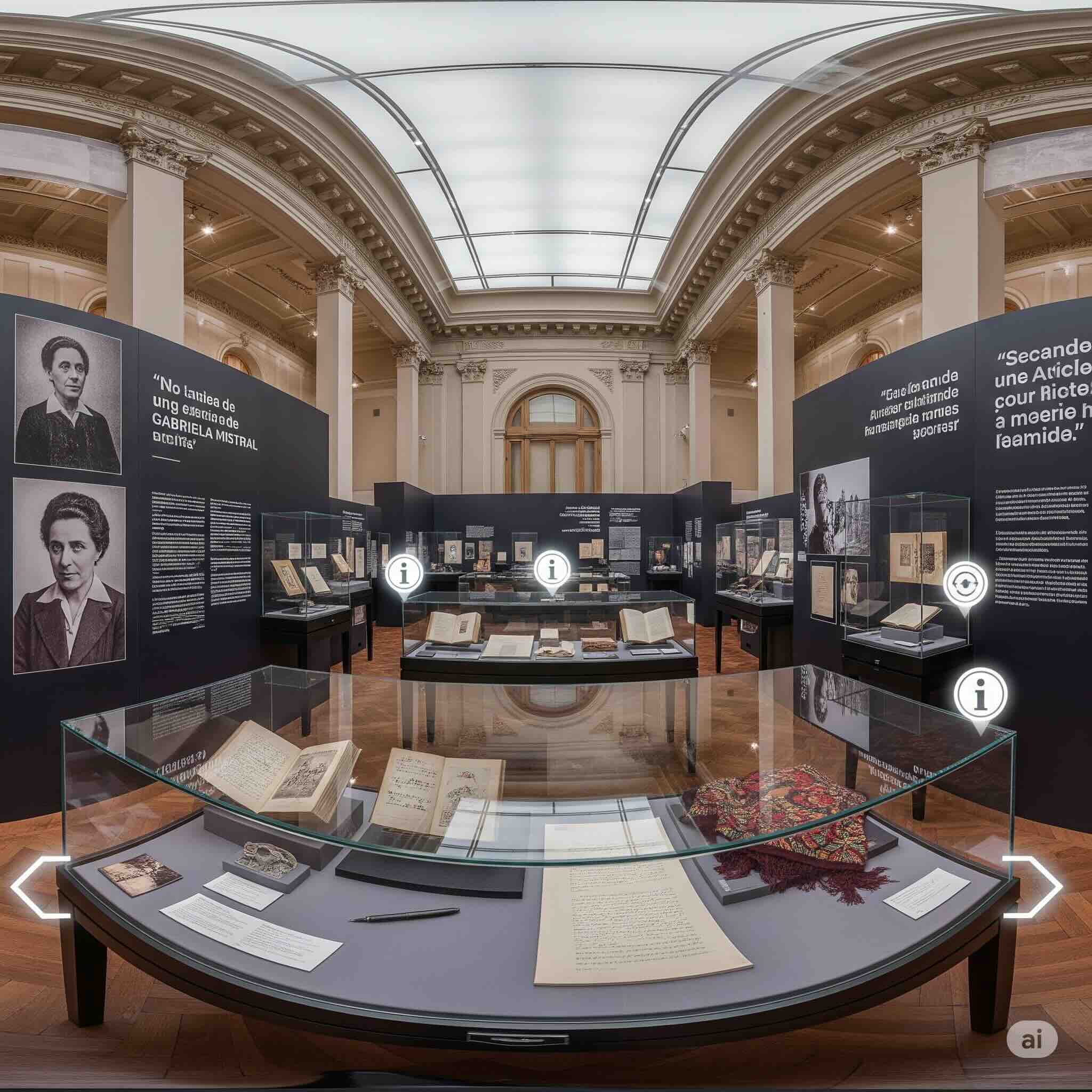 Imagen del proyecto Tour 360: Sala Gabriela Mistral