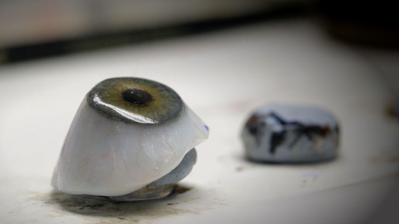 How to make a prosthetic eye