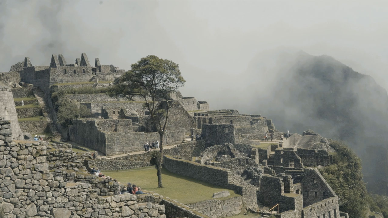 Machu Picchu, an Incan citadel