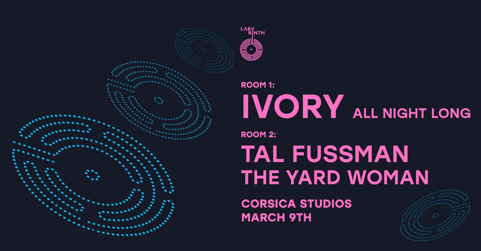 Ivory All Night Long  - Corsica Studios - 09 Mar 2024