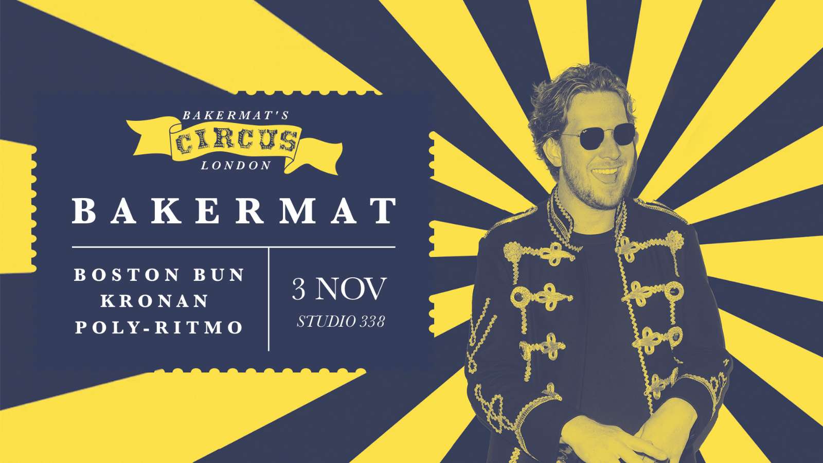 Bakermat's Circus London - Studio 338 - 03 Nov 2023