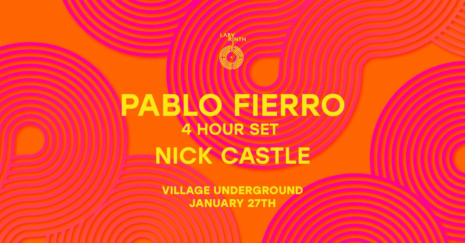Pablo Fierro 4 Hour Set & Nick Castle 