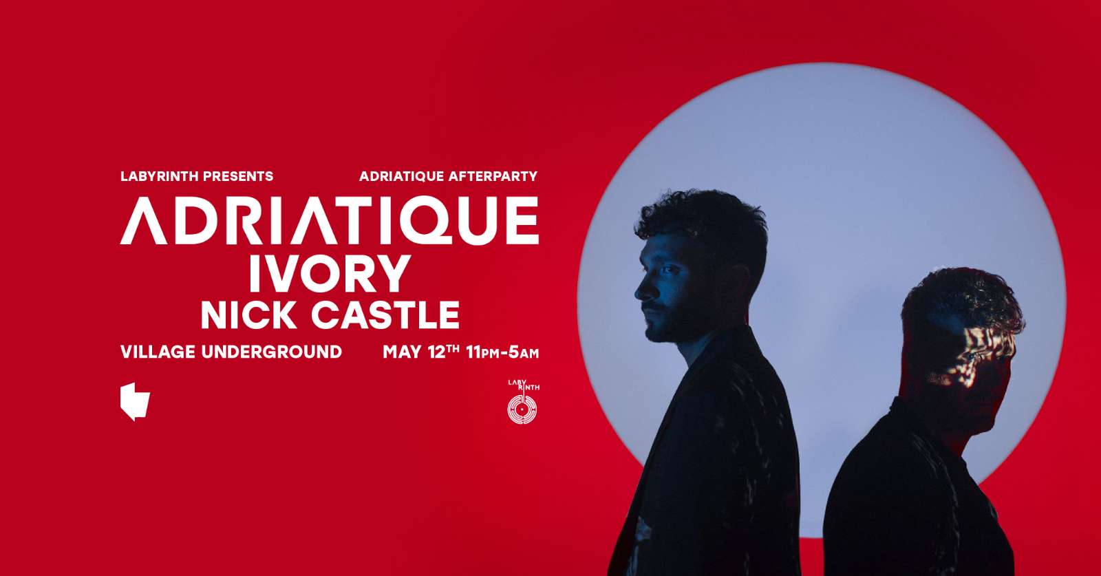 Adriatique, Ivory & Nick Castle at Village Underground  - 12 May 2023