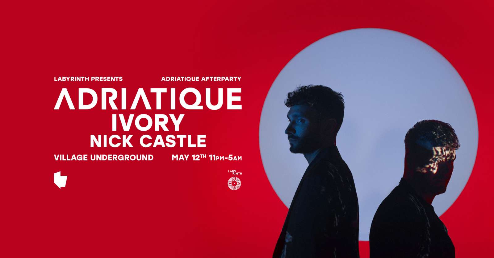 Adriatique, Ivory & Nick Castle at Village Underground 