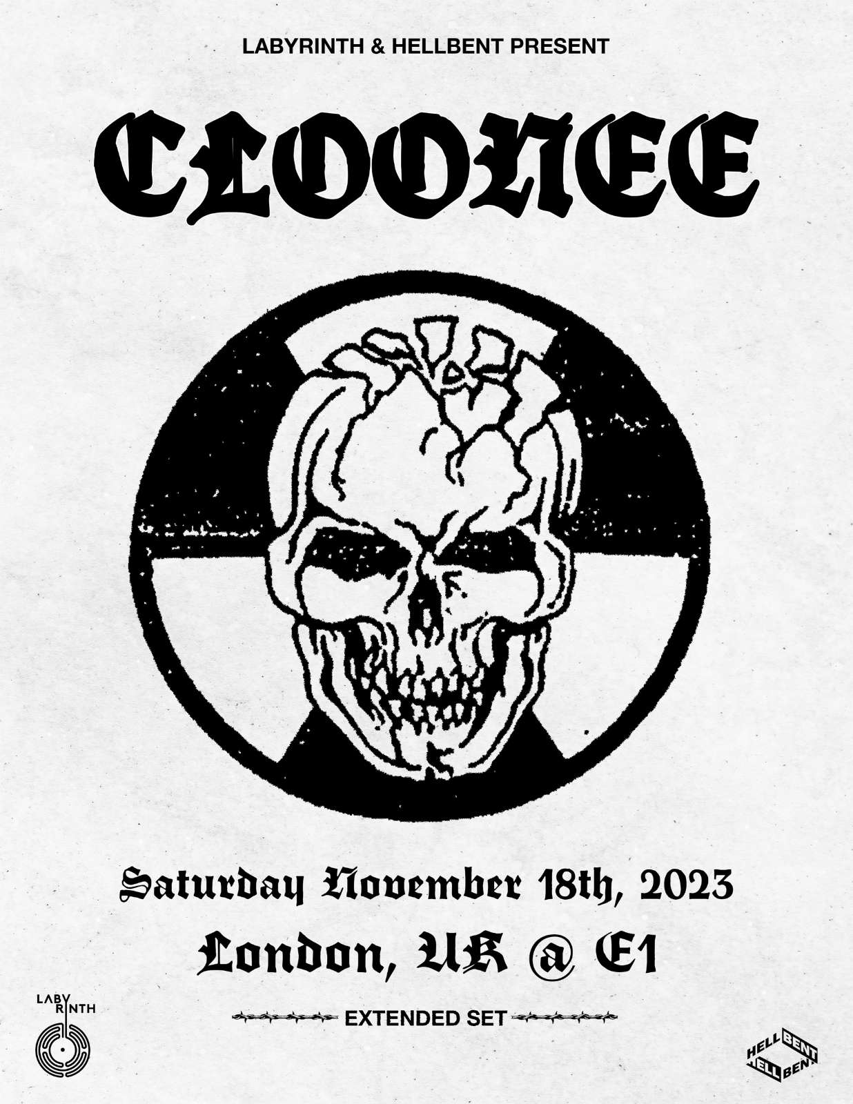 Labyrinth x Hellbent presents: Cloonee Extended Set - E1 - 18 Nov 2023