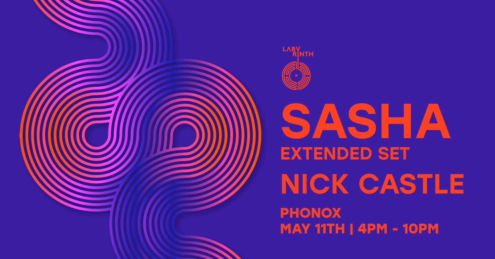 Sasha extended set at Phonox