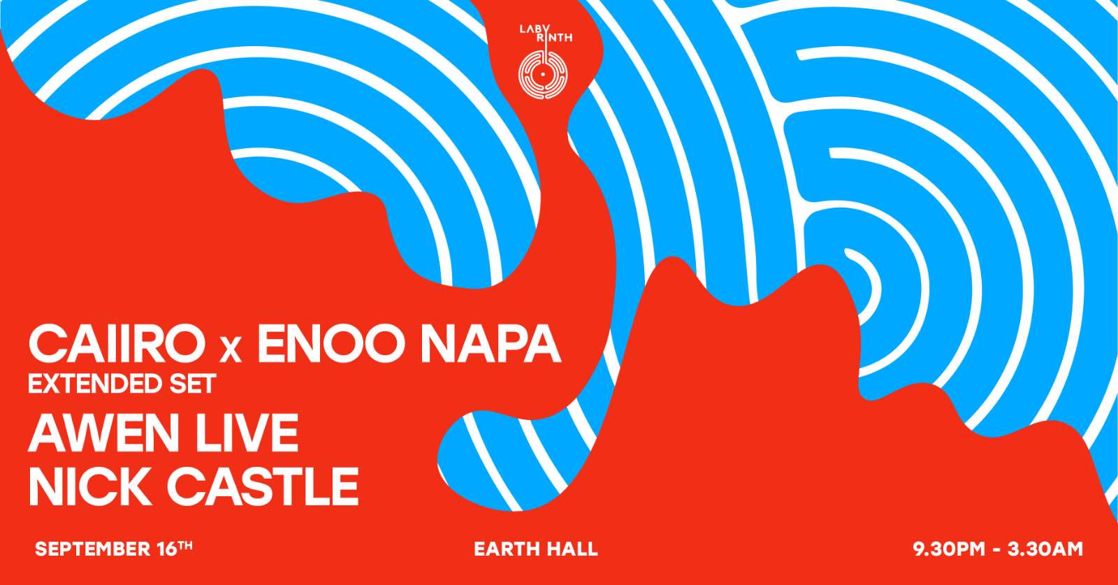 Caiiro x Enoo Napa Extended & AWEN live -  EartH Hall - 09 Feb 2024