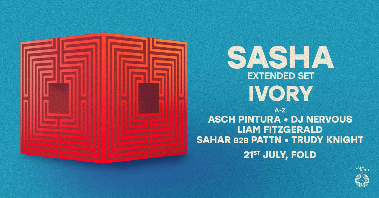Sasha Extended Set at FOLD  - Fold - 21 Jul 2023