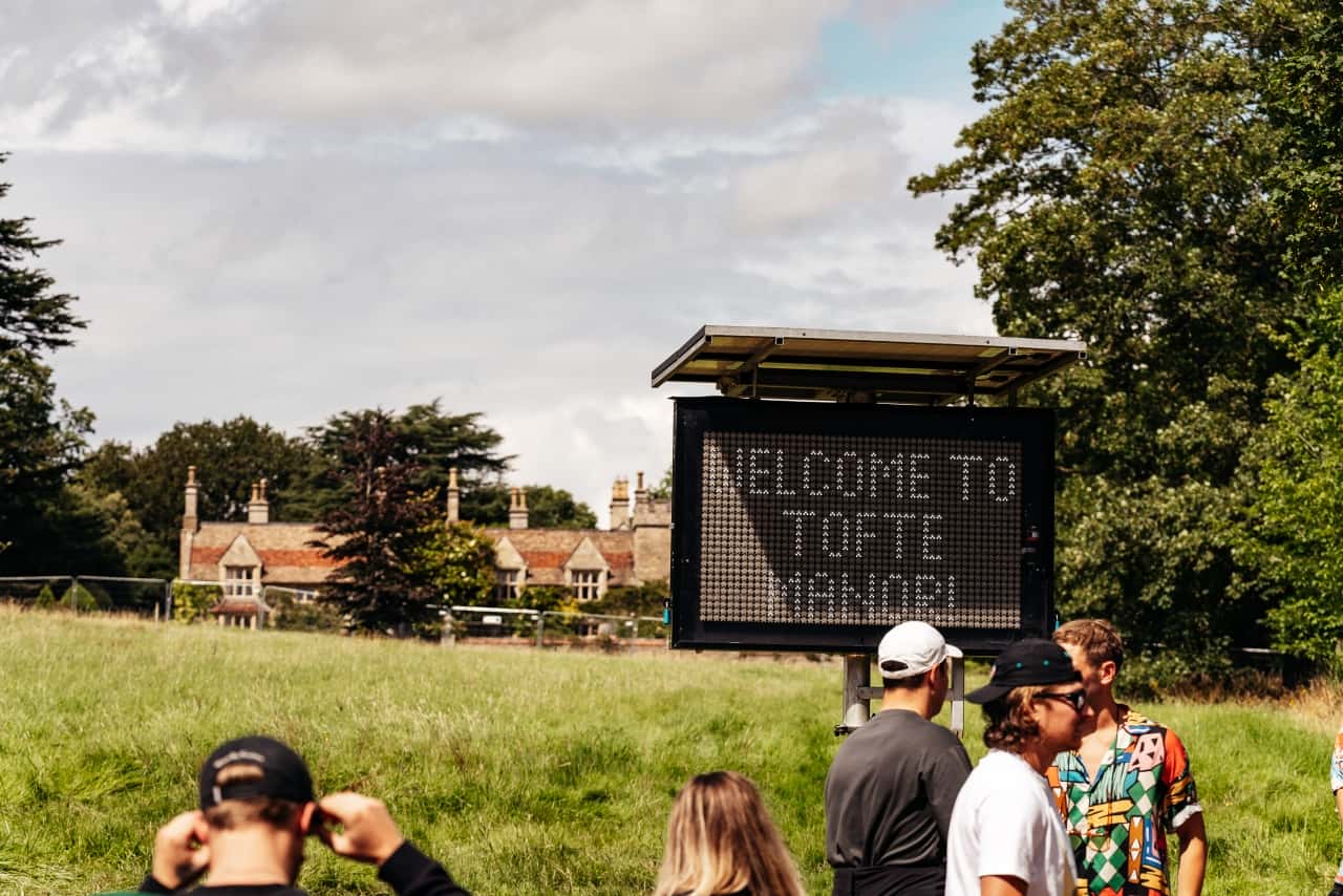 Labyrinth Opening at Tofte Manor