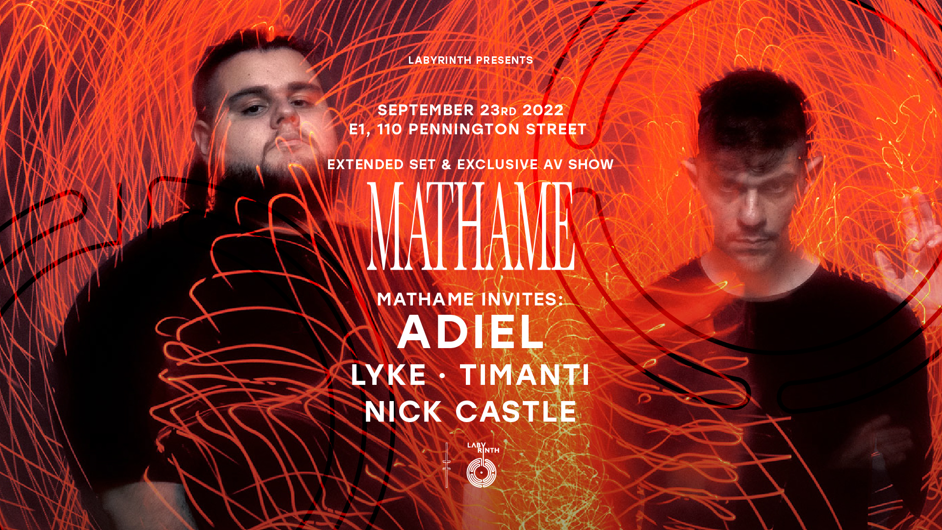 Mathame Exclusive AV Show & Extended Set at E1 