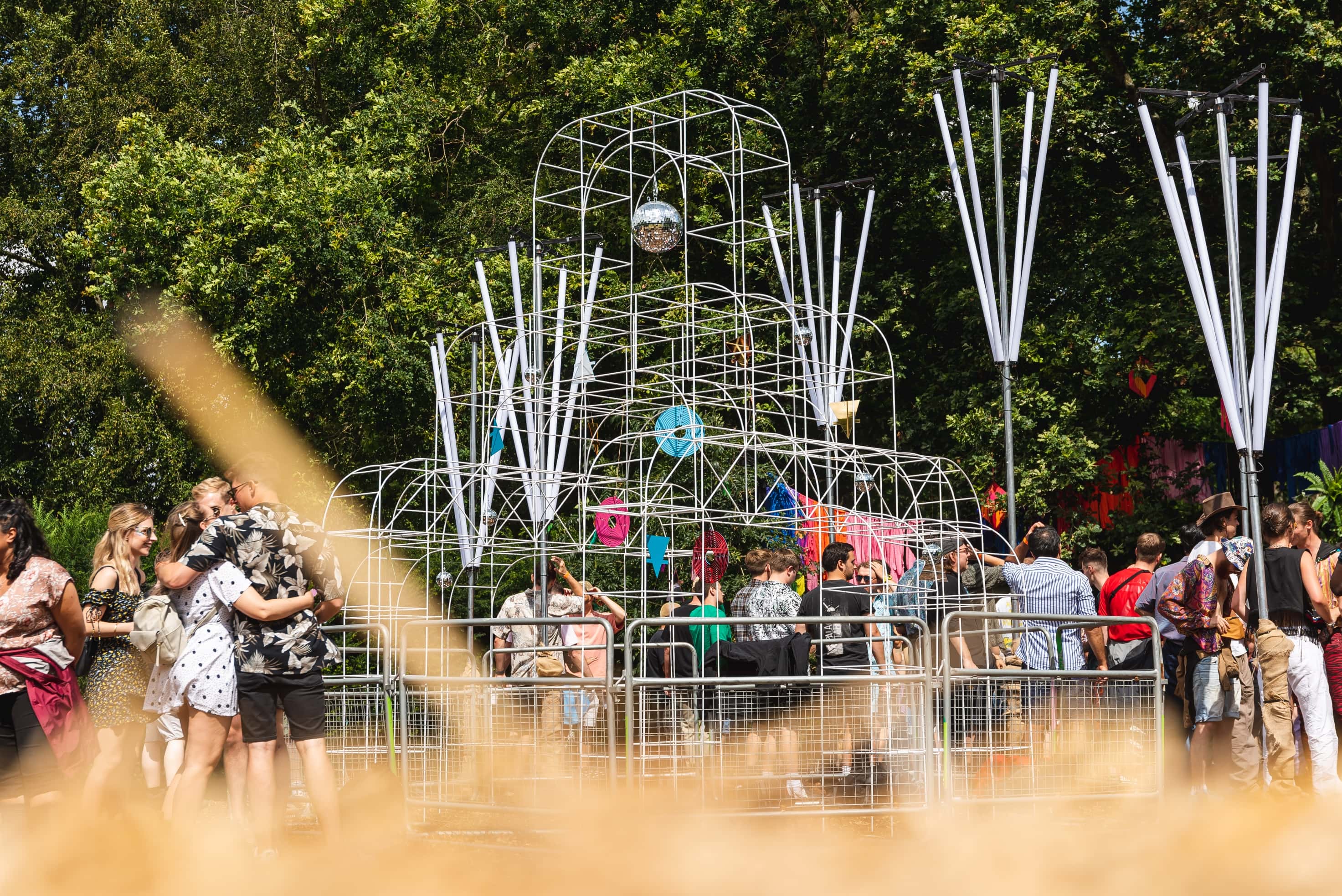 Labyrinth Opening at Tofte Manor