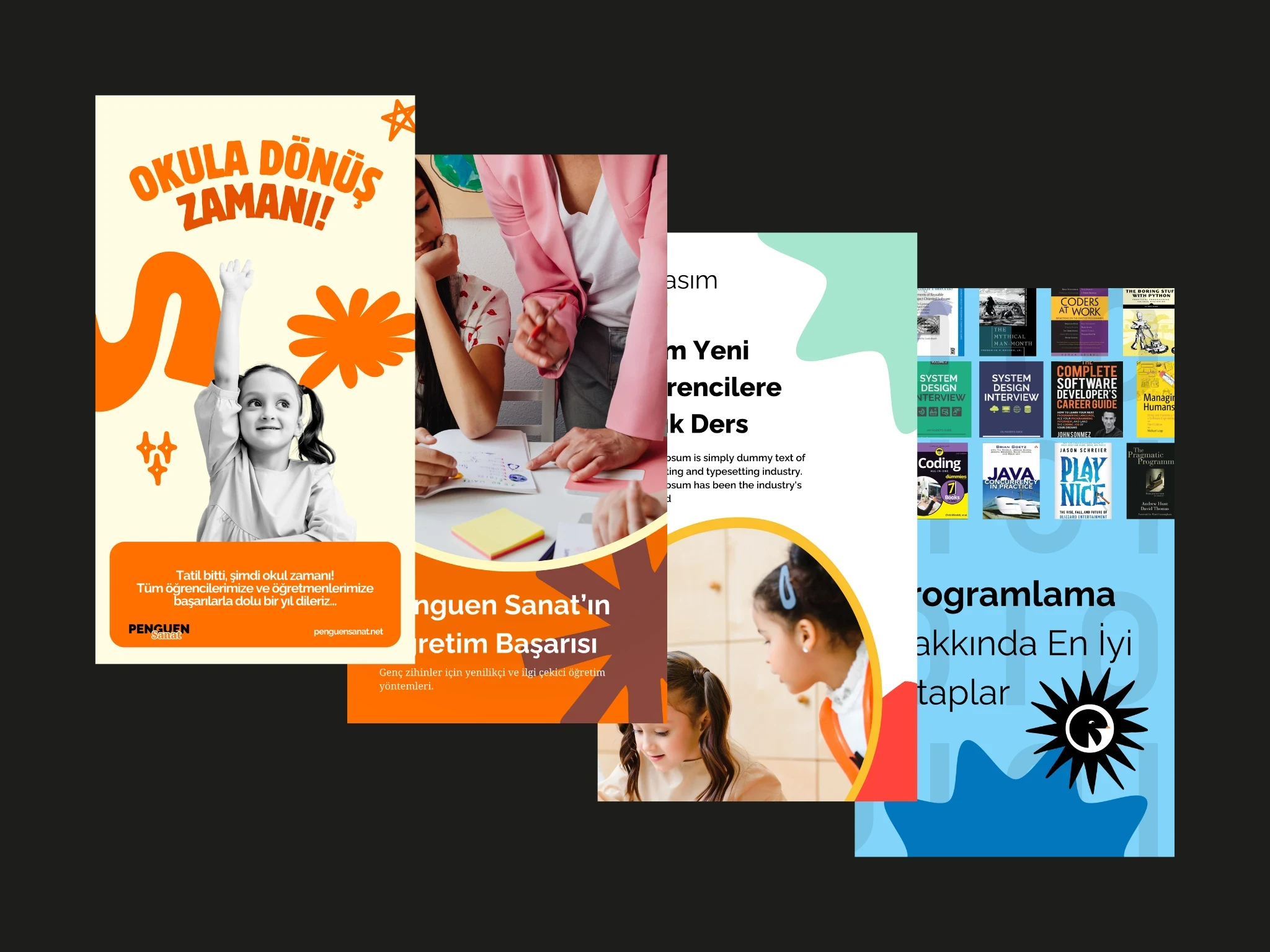 Penguen Sanat — Instagram story designs