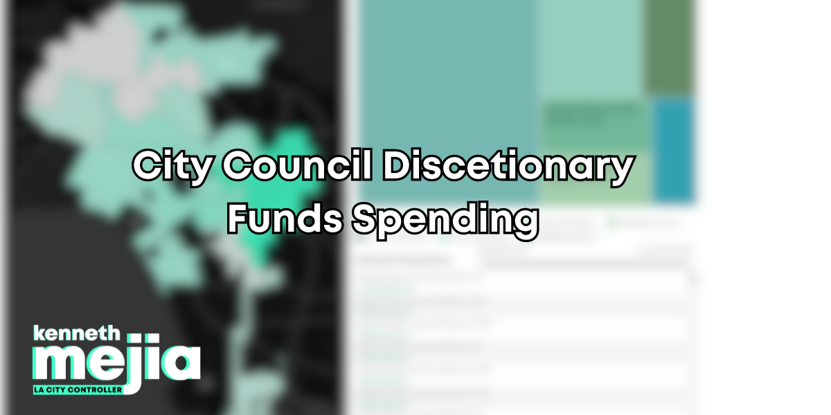 City Council Discetionary Funds Spending 