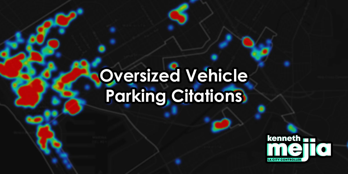 Oversized Vehicle Parking Citations Map