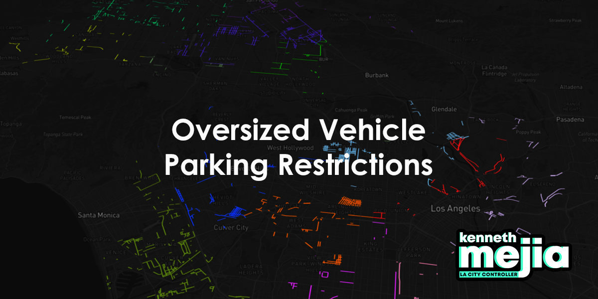 Oversized Vehicle Parking Restrictions Map