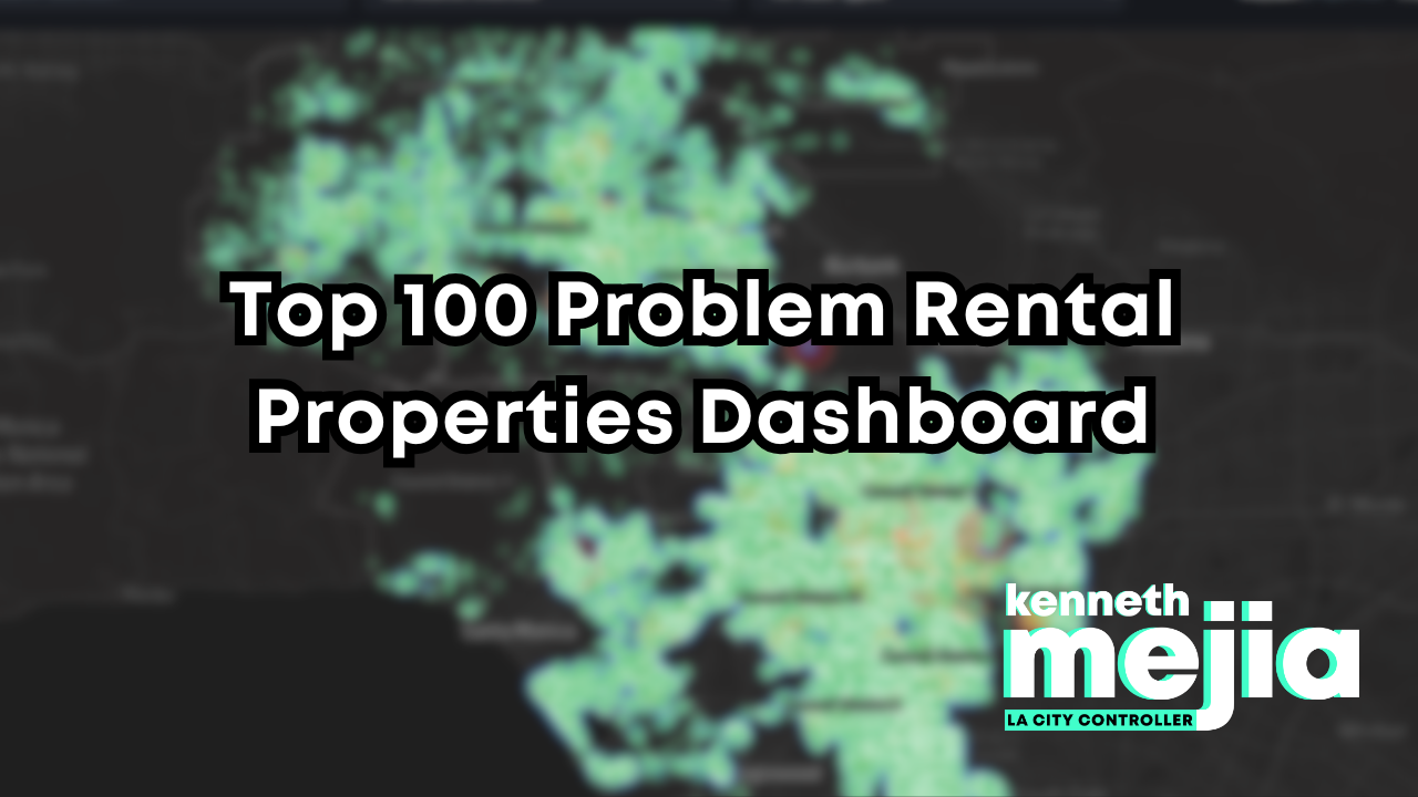 Top 100 Problem Rental Properties Dashboard