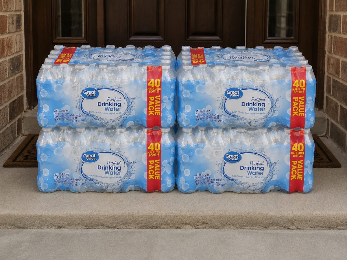4 - Pack Great Value Water Bundle 40 Pack