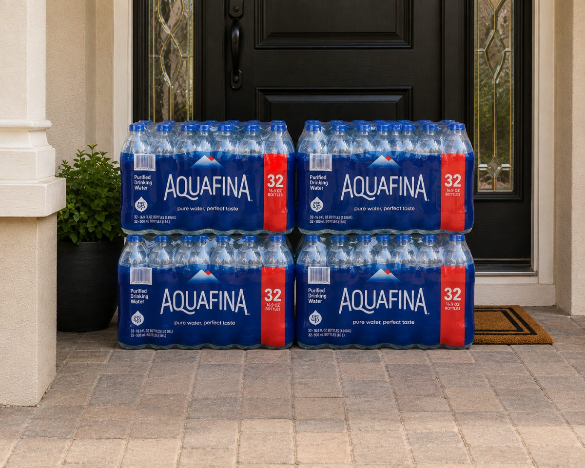4-Pack Aquafina Water Bundle 32 Pack