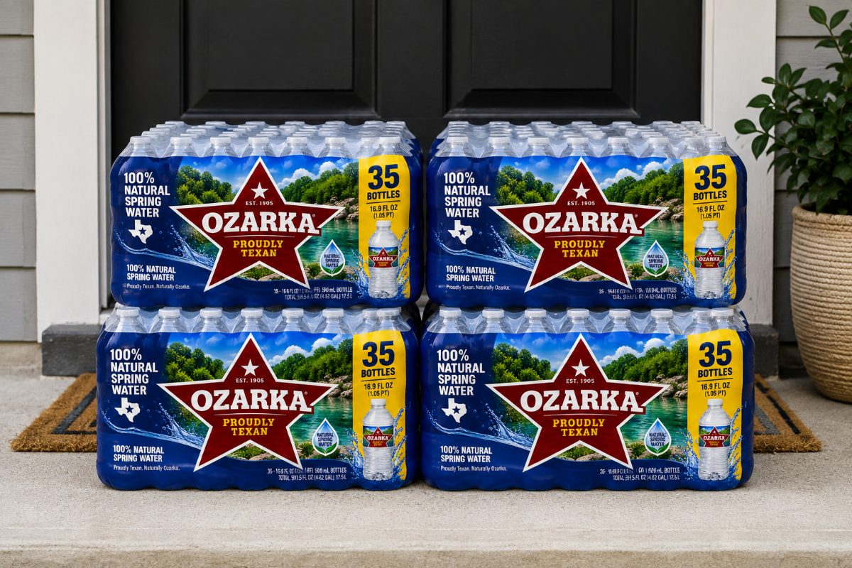 4-Case Ozarka Water Bundle (35-Pack)