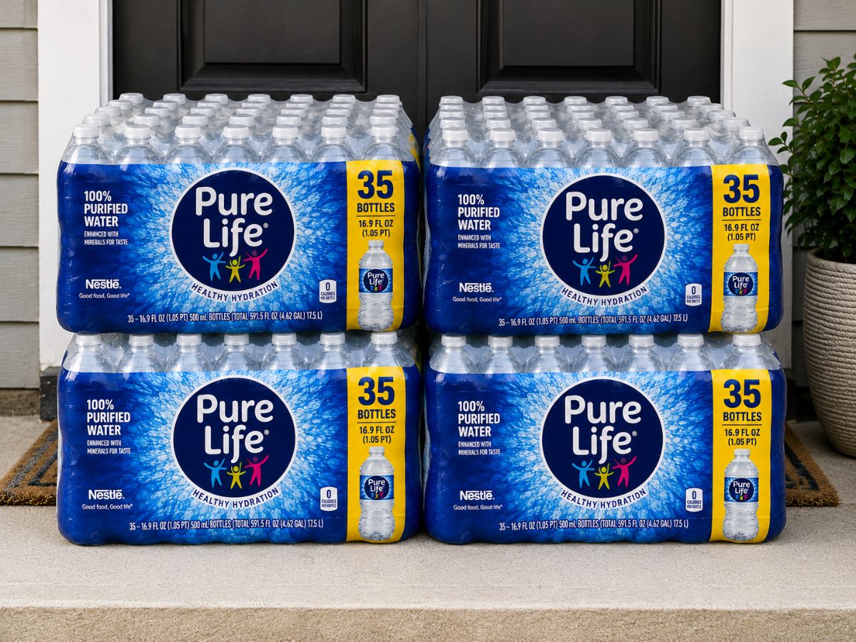 4-Case Pure Life Water Bundle (35-Pack)