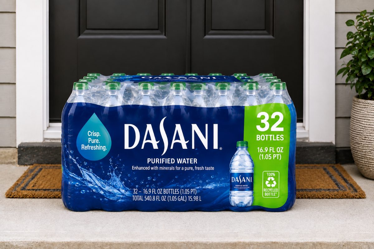 Dasani Purified Water 32 Pack 16.9 oz