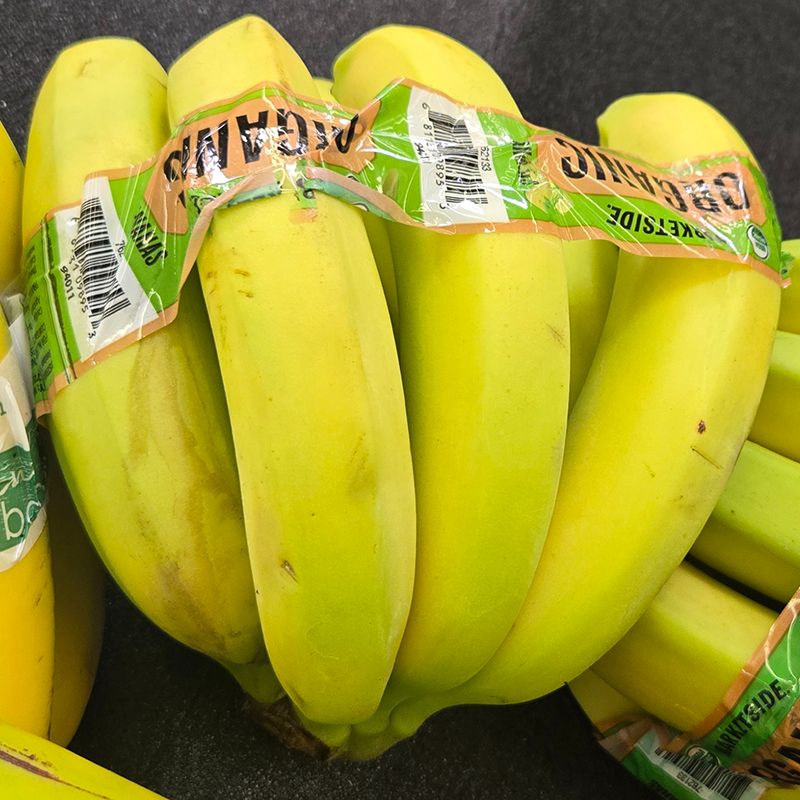 Fresh Organic Whole Bananas, Bunch
