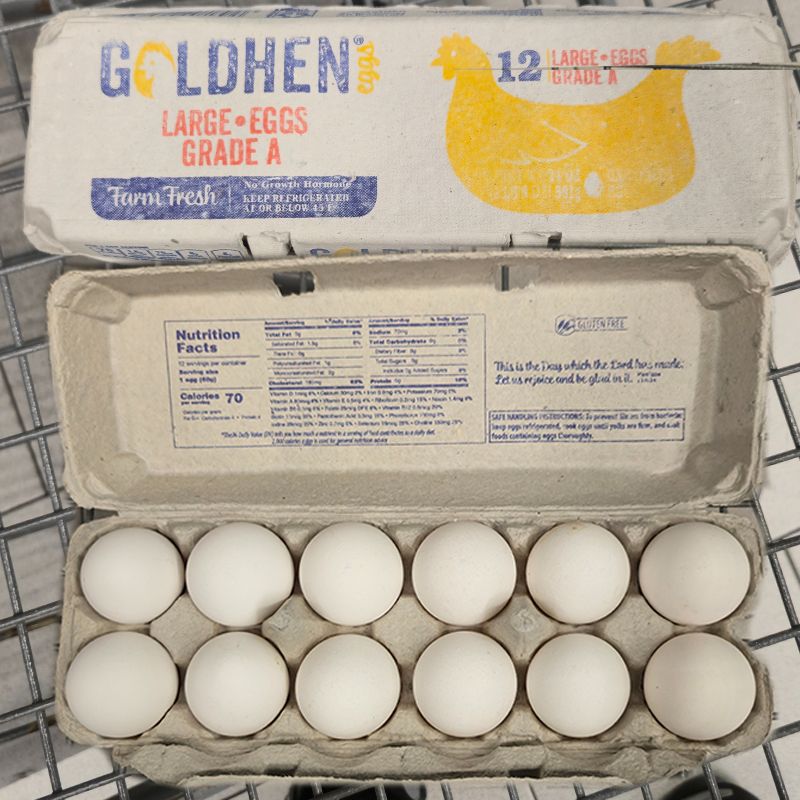 Large Eggs Grade 12 ct 