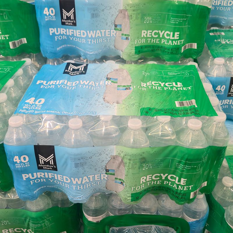Member's Mark Purified Water 40 Pack 16.9 oz