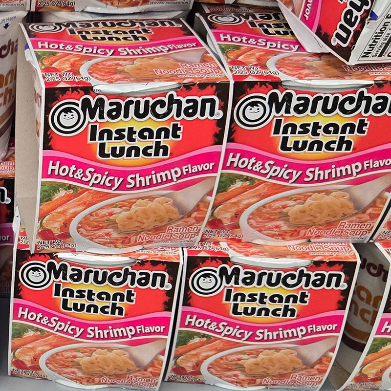 Maruchan Instant Lunch Hot & Spicy Shrimp Flavor, 1 cup