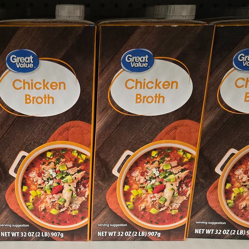 Great Value Gluten-Free Chicken Broth, 32 oz Carton