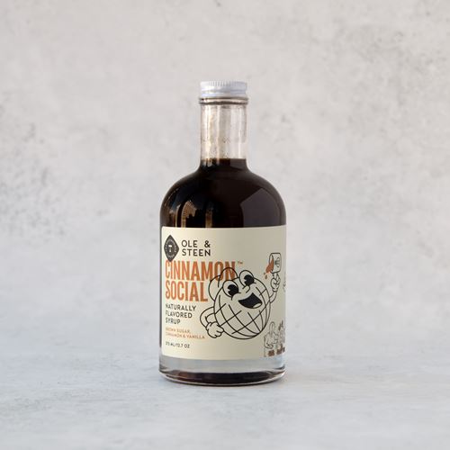 Cin. Social Syrup Bottle