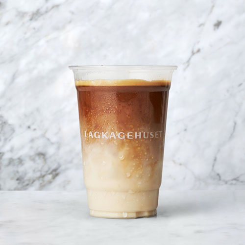 Iced Oat Pista­chio Lat­te