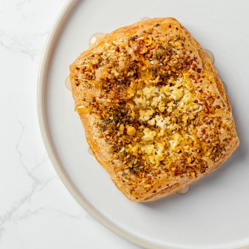 Feta, Za'a­tar and Ho­ney Da­nish