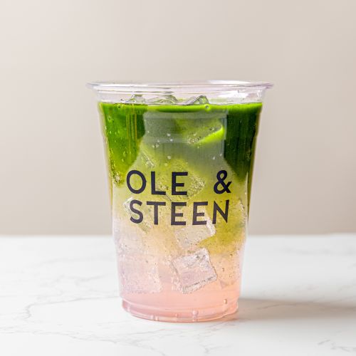 Gu­a­va & Lime Mat­cha Spritz