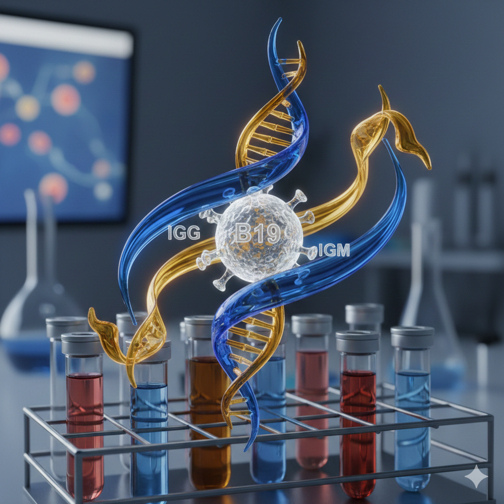 Pavovirus B19 Abs (IgG,IgM)