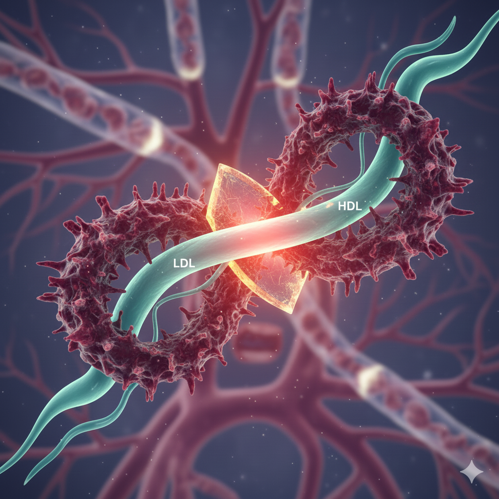 معامل الخطورة LDL/HDL Ratio