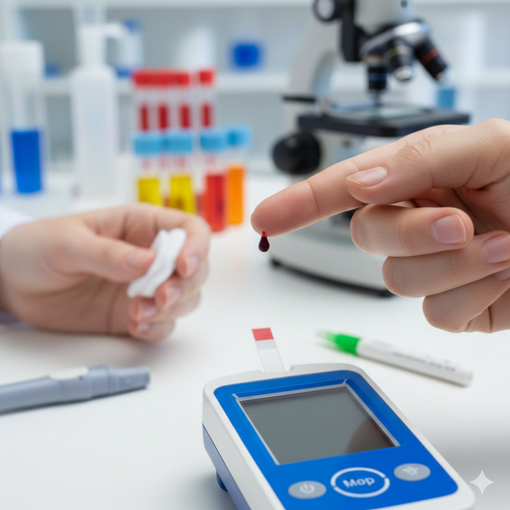 فحص نسبة الهيموجلوبين بالدم (فقر الدم) (HB)