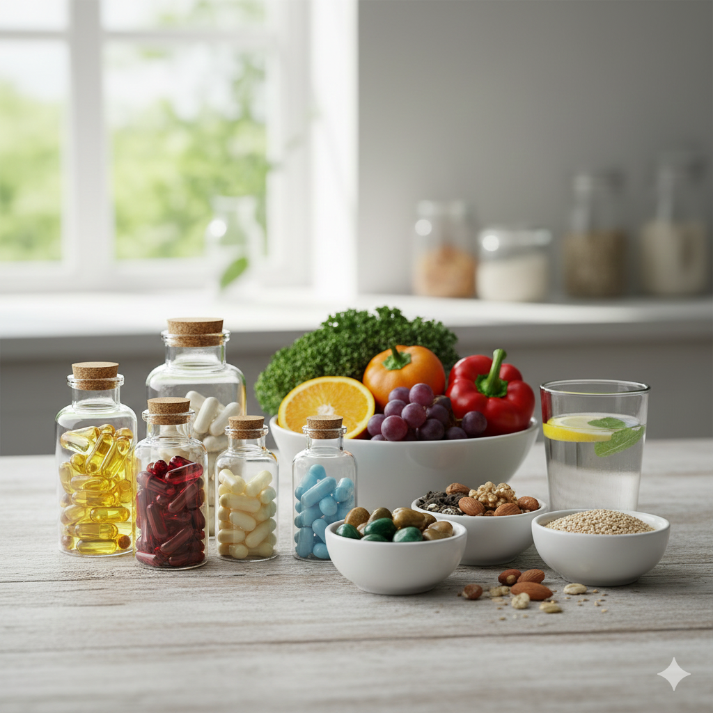 باقة الفيتامينات و المعادن