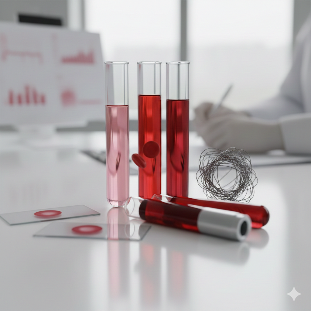 باقة تحاليل فقر الدم