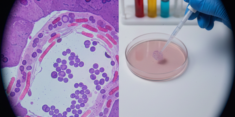 صبغة غرام لسوائل الجسم