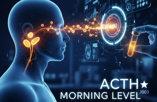 قياس مستوى الهرمون الموجه لقشر الكظر (ACTH) في الصباح