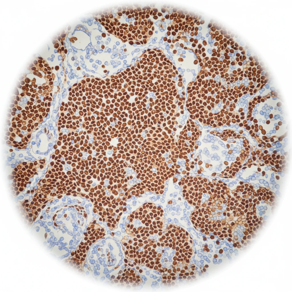 Immunohistochemistry: LCA