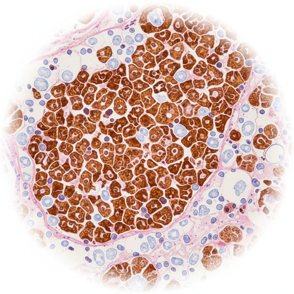 Immunohistochemistry: IgG