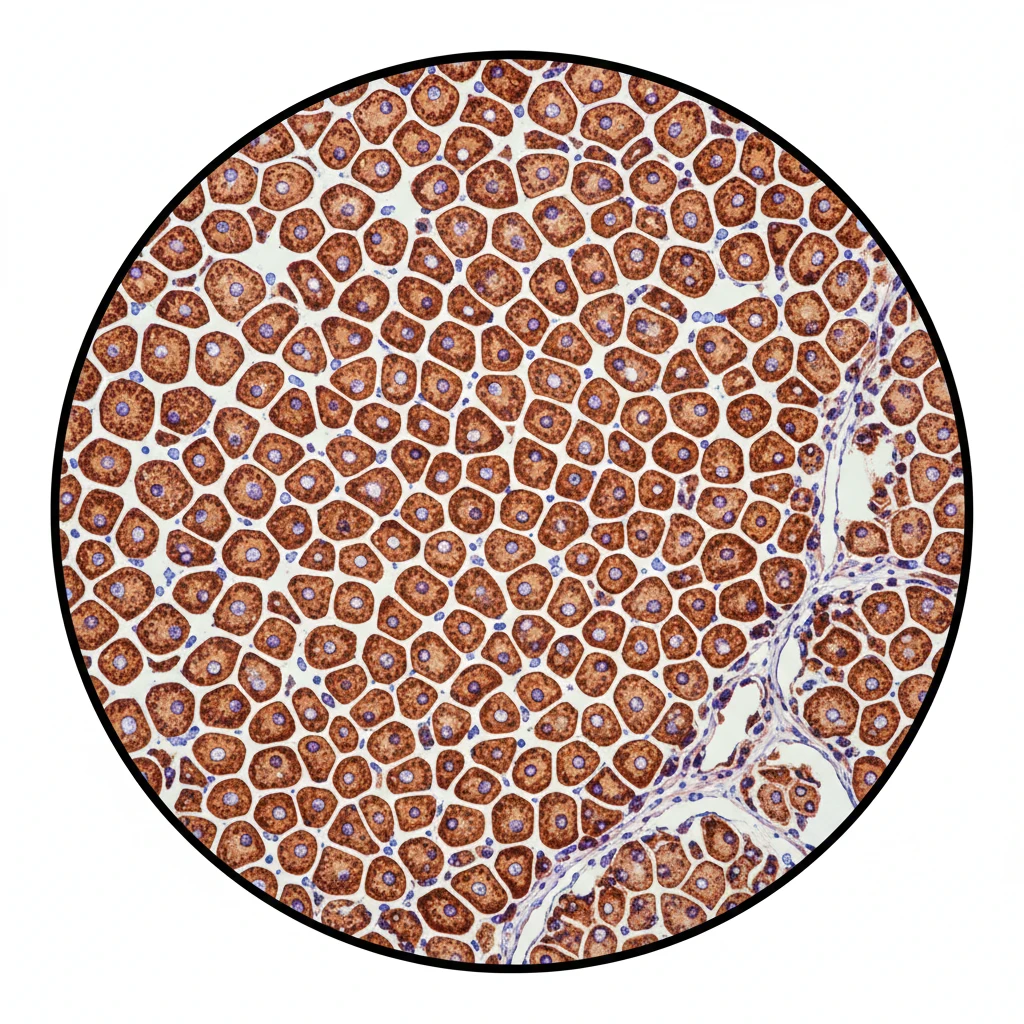 Immunohistochemistry: Hep Par-1