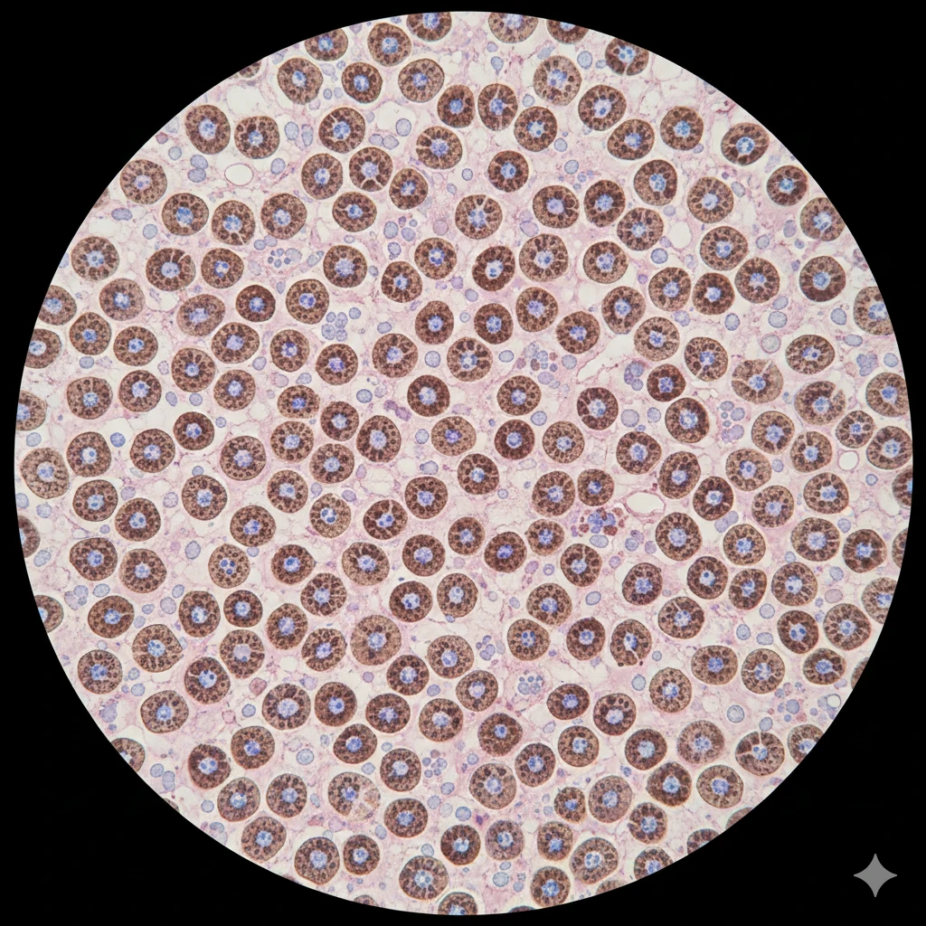 Immunohistochemistry: Deoxynucleotidyl transferase (TDT)