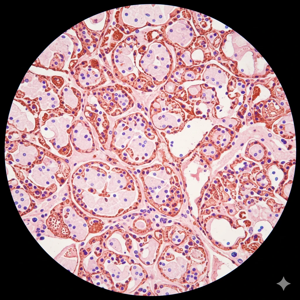 Immunohistochemistry: CK19